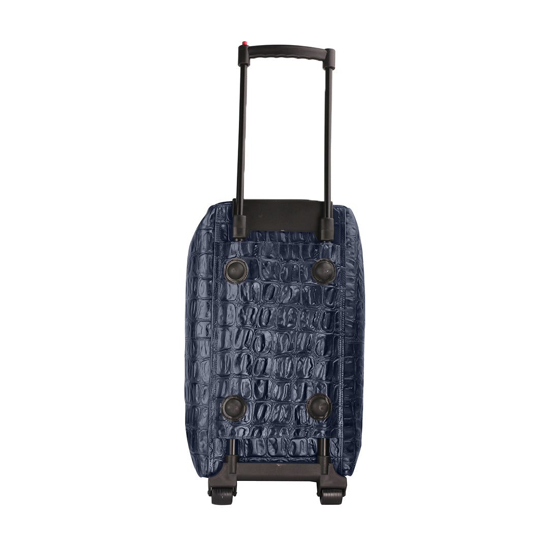 Leather Steelium Trolley/Travel Bag Leather Talks