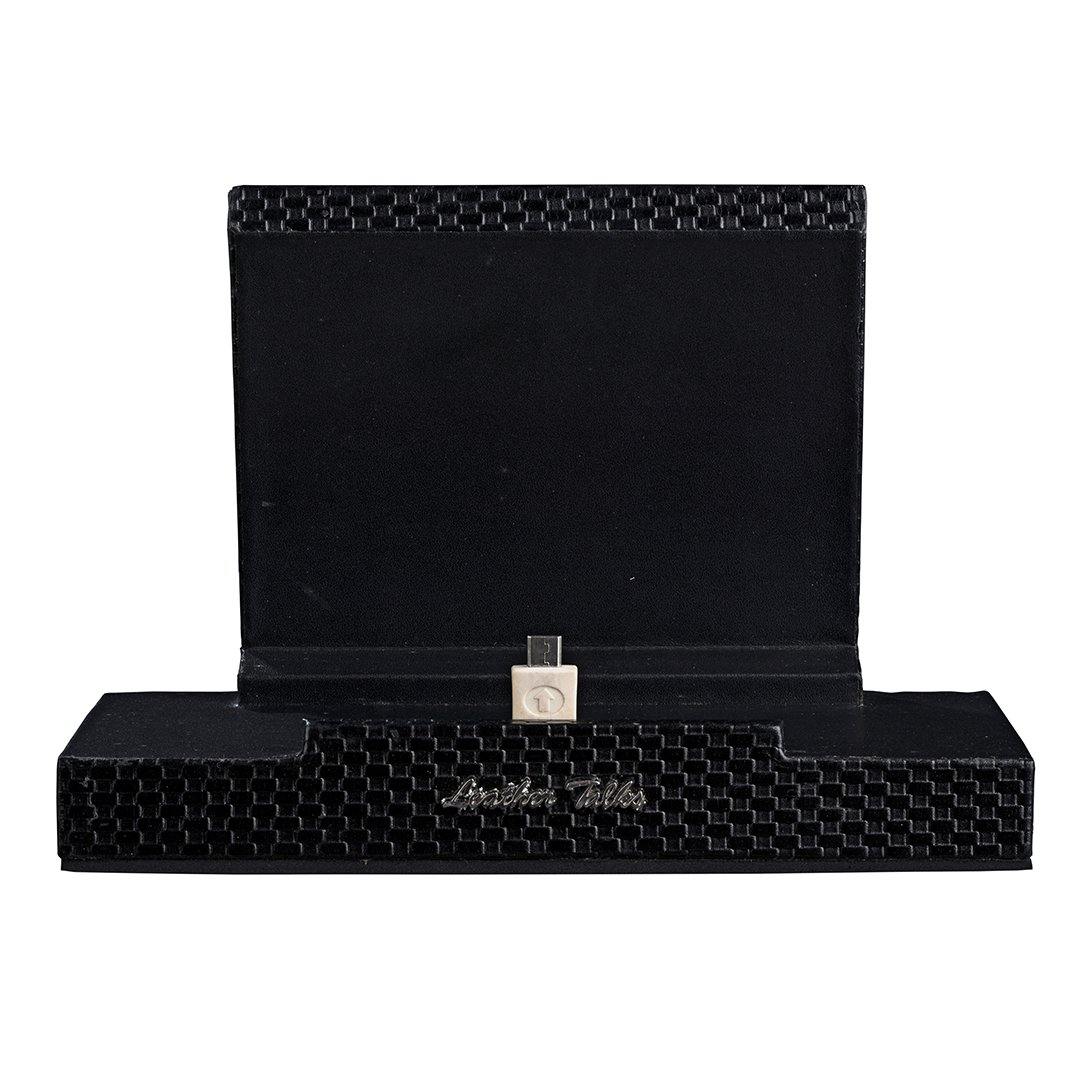 Leather I-Pad/Tab Stand - Leather Talks 