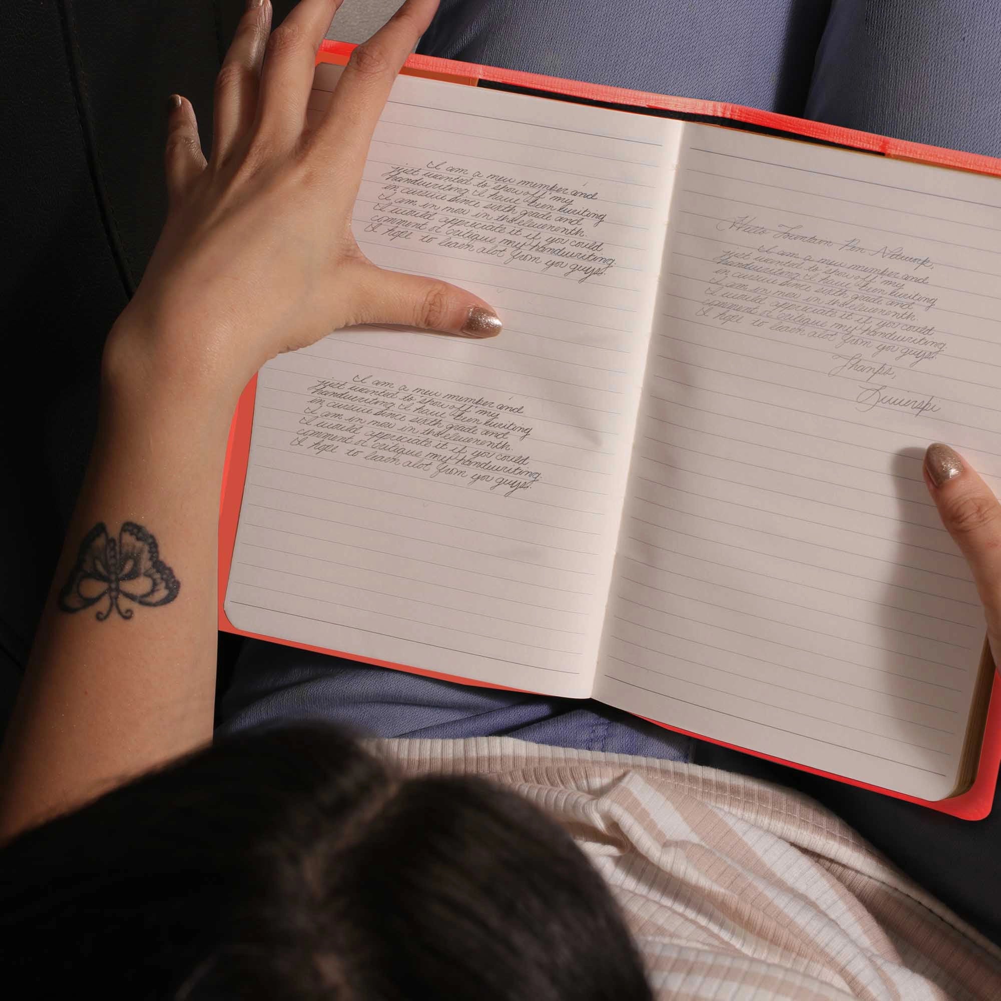 Classic - Luxury Leather Notebook | Premium Genuine Leather Journal for Men & Women | Color: Sunset Leather Talks