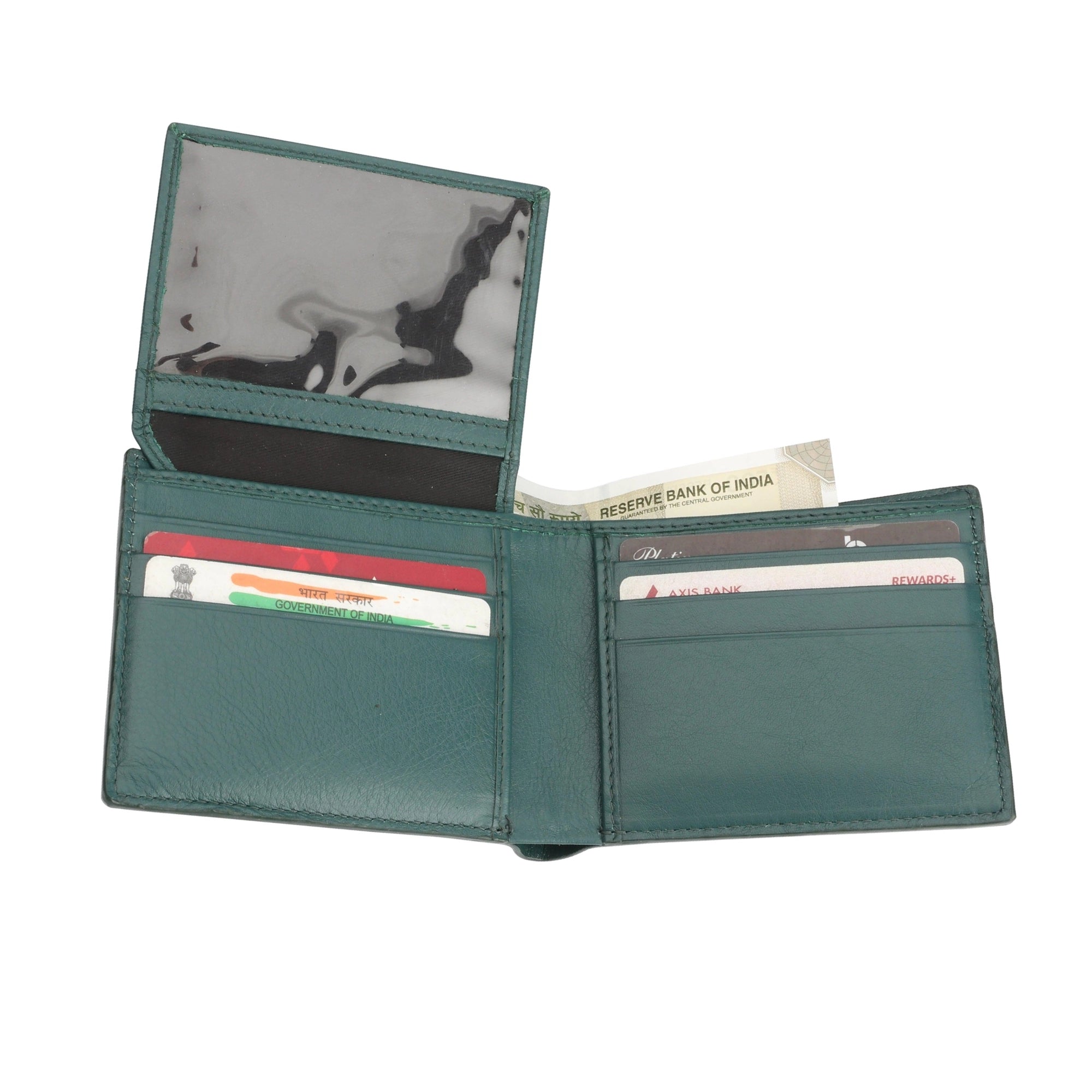 Great Dane | Genuine Leather Wallet & Belt Combo | Color : Green Leather Talks