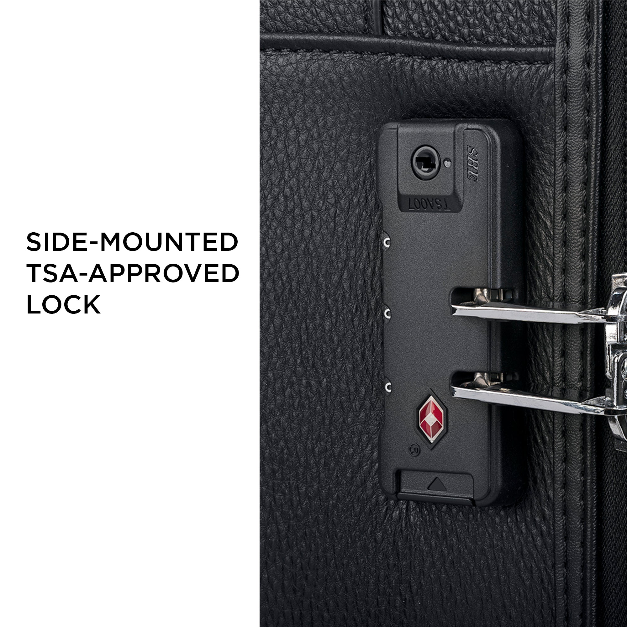 20inch Premium Genuine Leather Travel Trolley Bag 