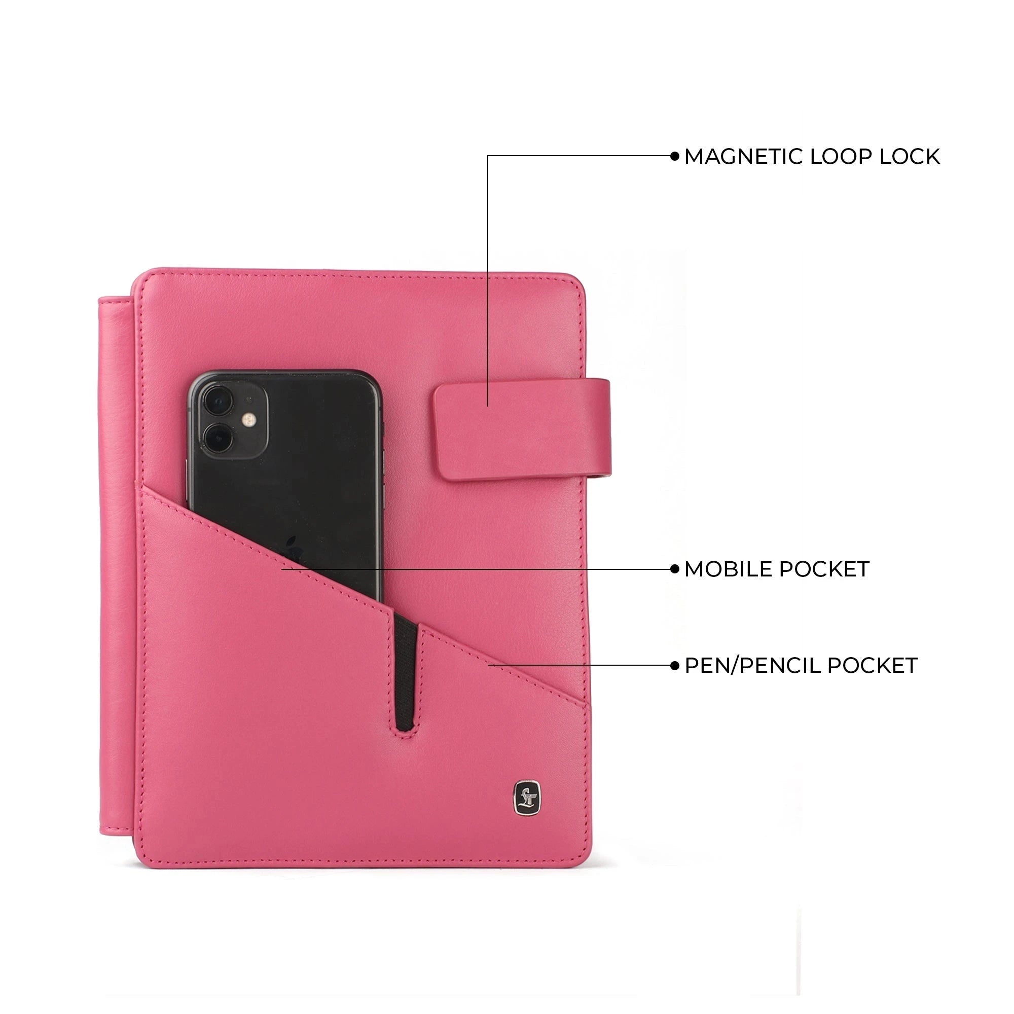 Planner Notebook | Genuine Leather Refillable Diary with Organizer