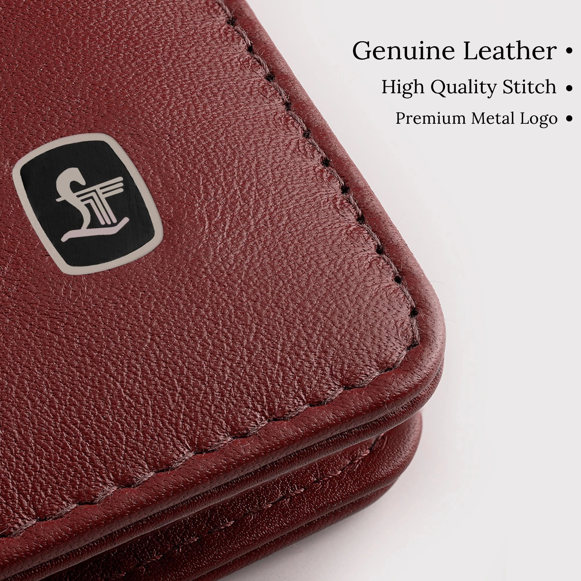 Melunge Leather Diary for Men & Women | Genuine Leather Journal/Notebook | Color- Cherry Leather Talks