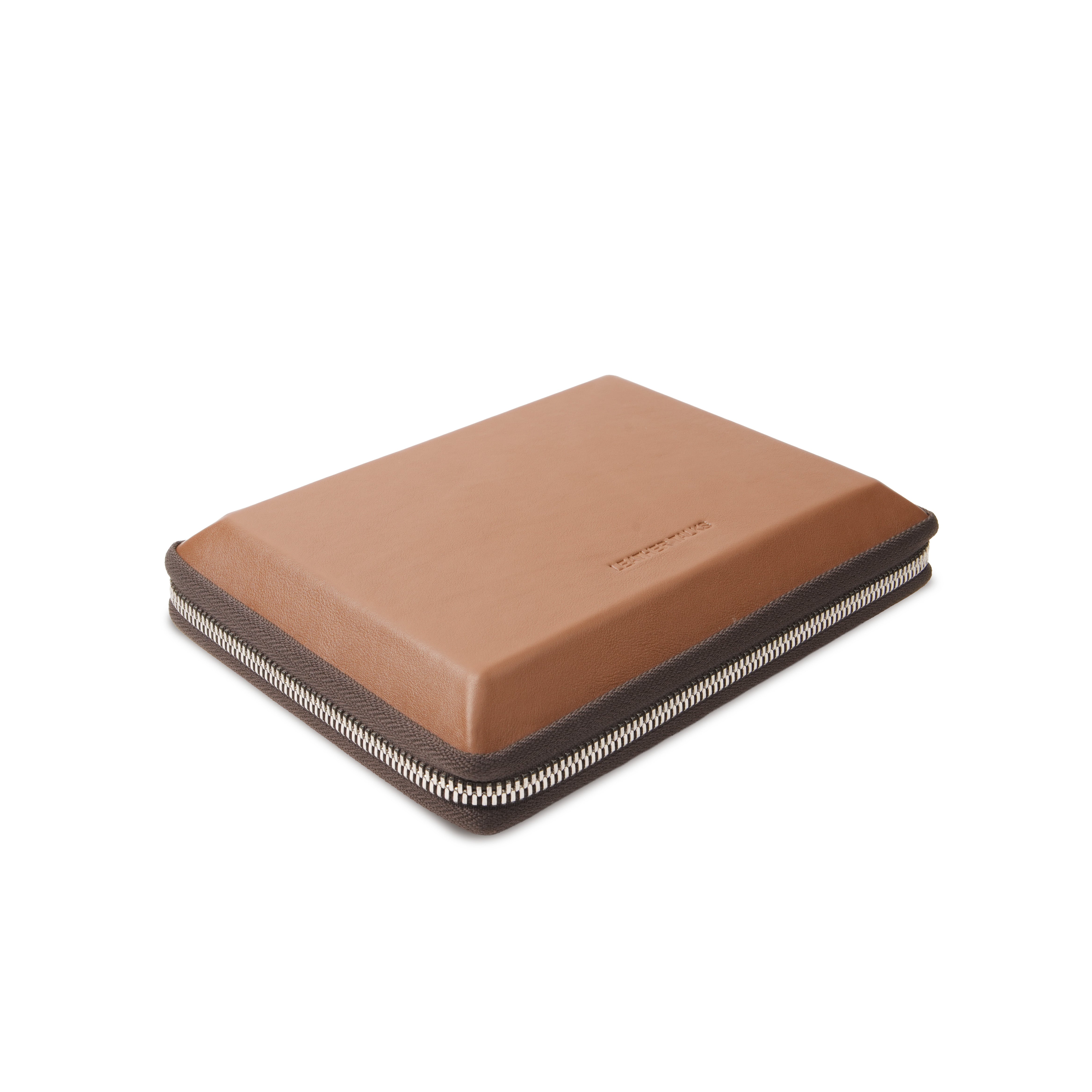 Set of II Combo Set | Harbinger Tech Kit & Mini Notebook | Genuine Leather Tech Organizer Case | Travel Cable Storage Bag | Luxury Electronic Accessories Pouch for Chargers, Wires & Gadgets | Color: Tan Leather Talks