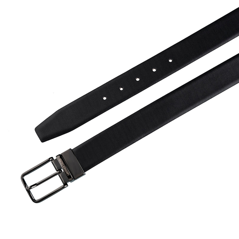 mens belt with reversible buckle