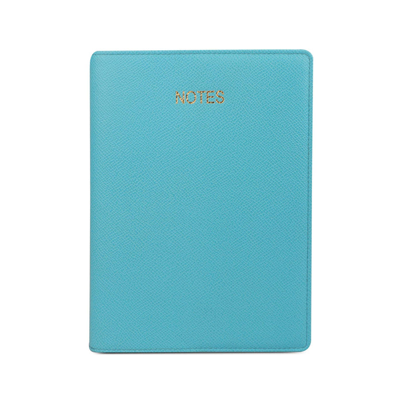 Classic Note Book | Leather Notebook | 100% Genuine Leather | Color: Light Blue