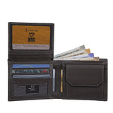 Classic Gent's Wallet | Leather Wallet for Men | 100% Genuine Leather | Color: Brown
