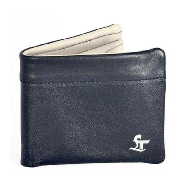 UNIVERSAL II | Leather Wallet for Men | 100% Genuine Leather | Color: Black