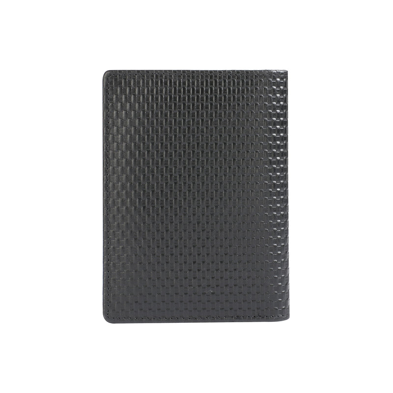 premium passport holder cover in black