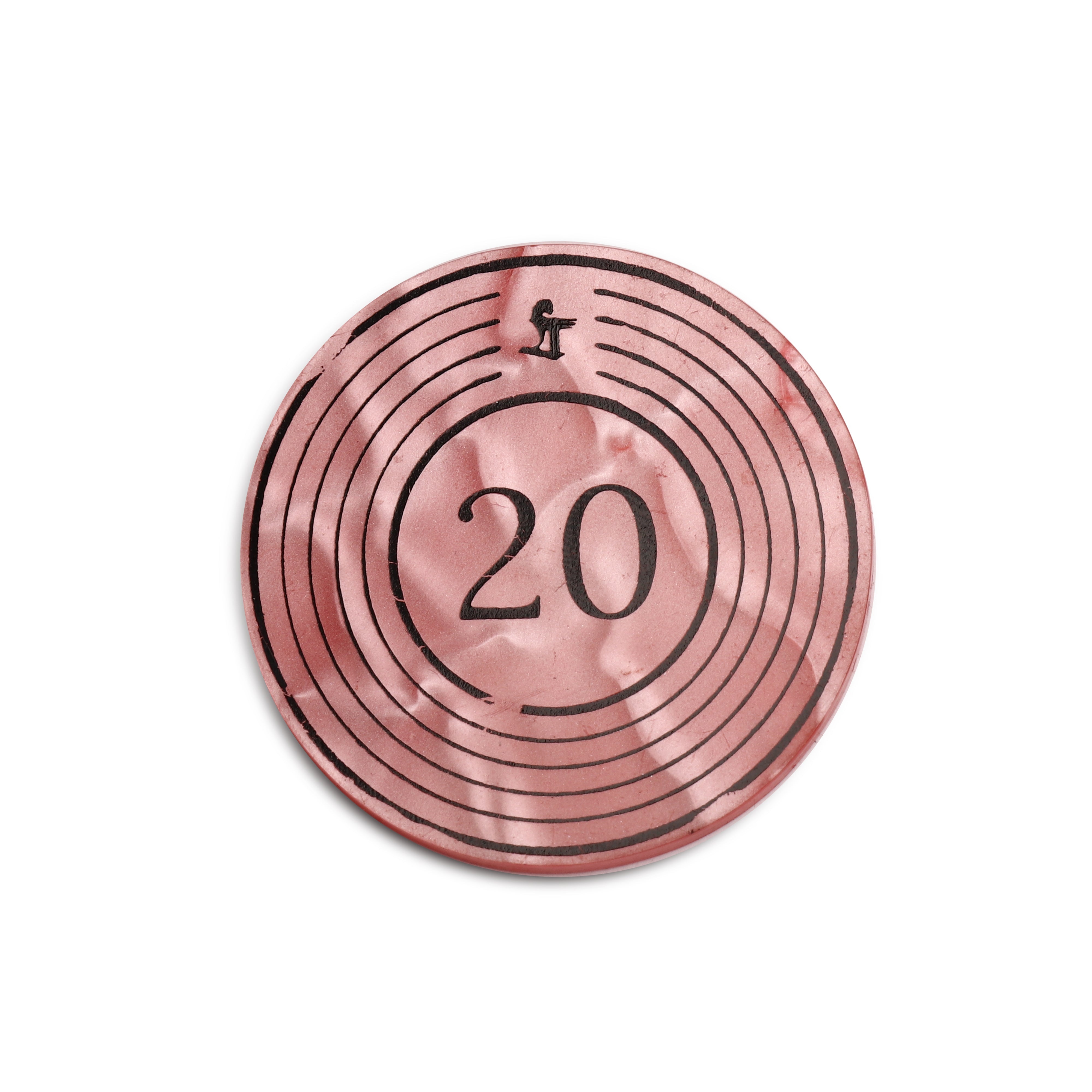 Leather Poker Box | Croco Embossed Genuine Leather | Color: Cherry Leather Talks