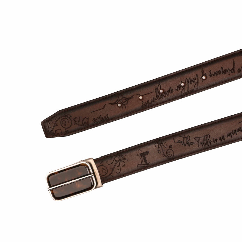 Long lasting leather belt