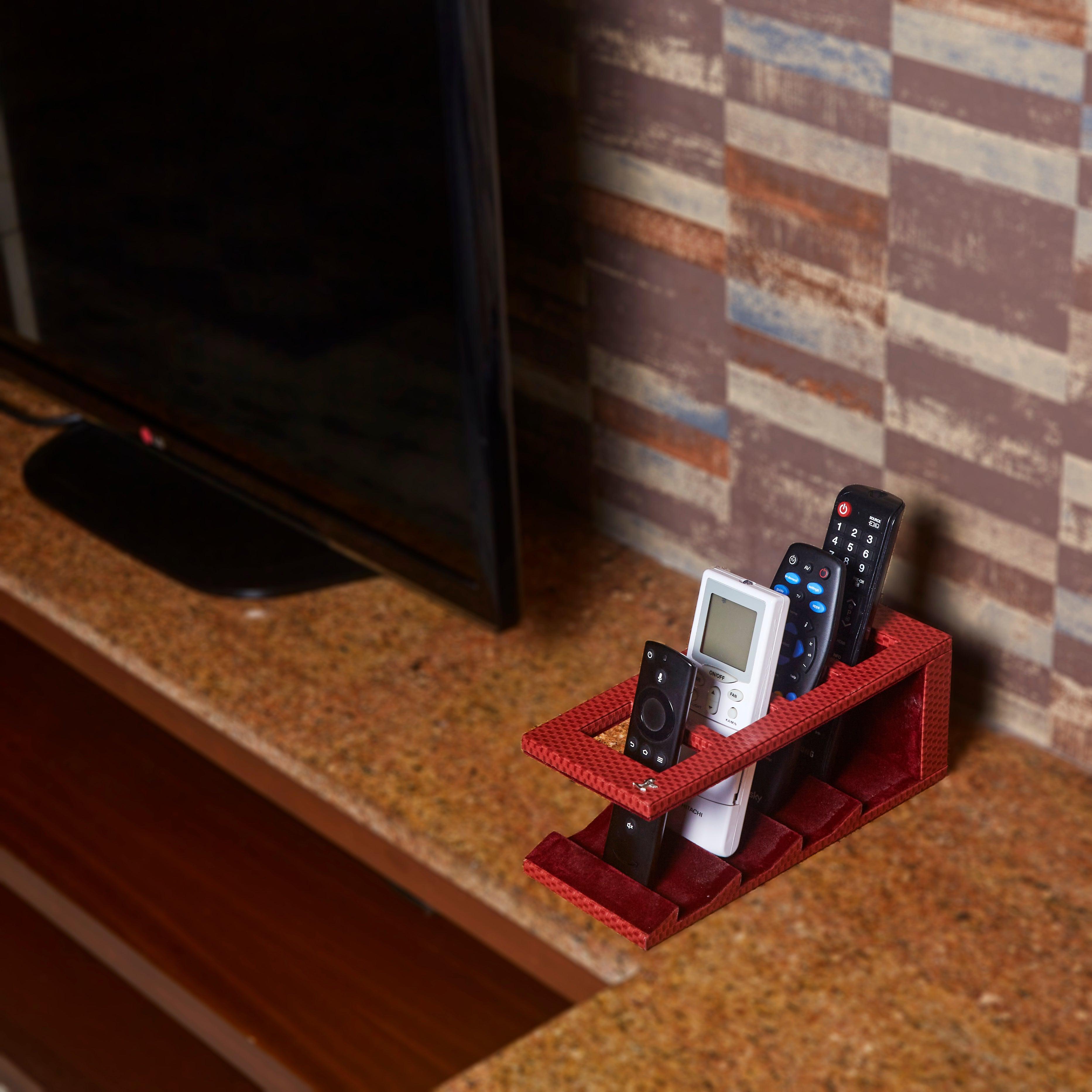 Genuine Leather Remote Companion | Color: Cherry