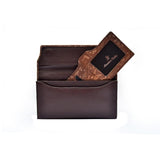 Genuine Leather Brown Ladies Wallet