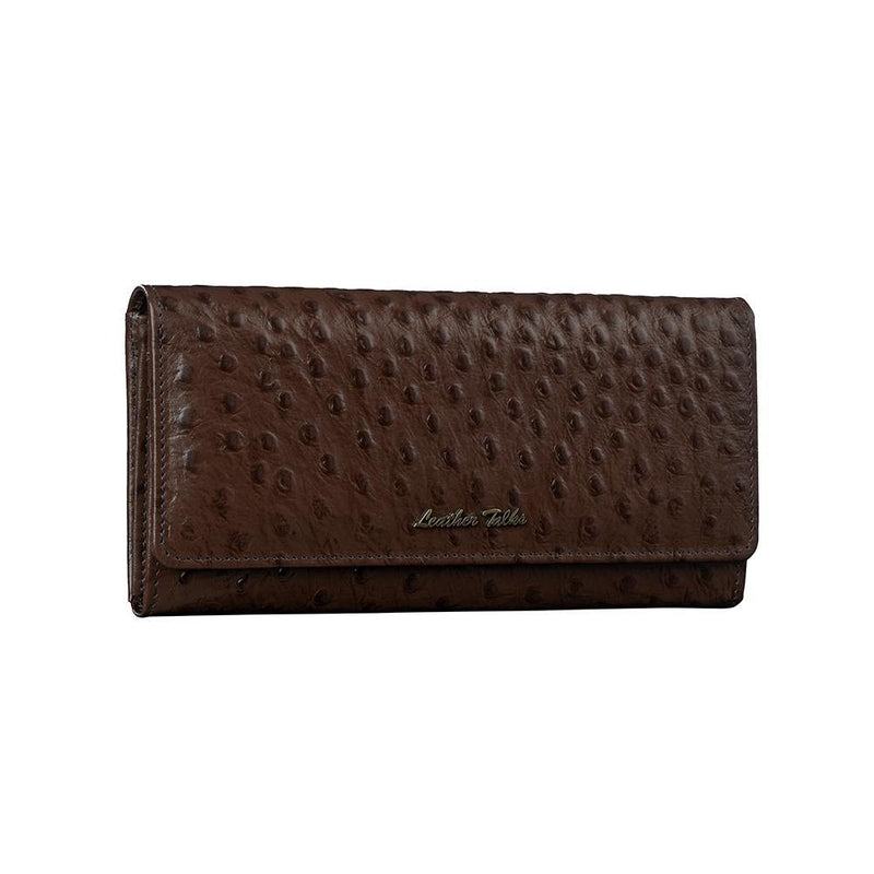 Arvee Ladies Wallet | Leather Wallet for Women | 100% Genuine Leather | Color: Brown