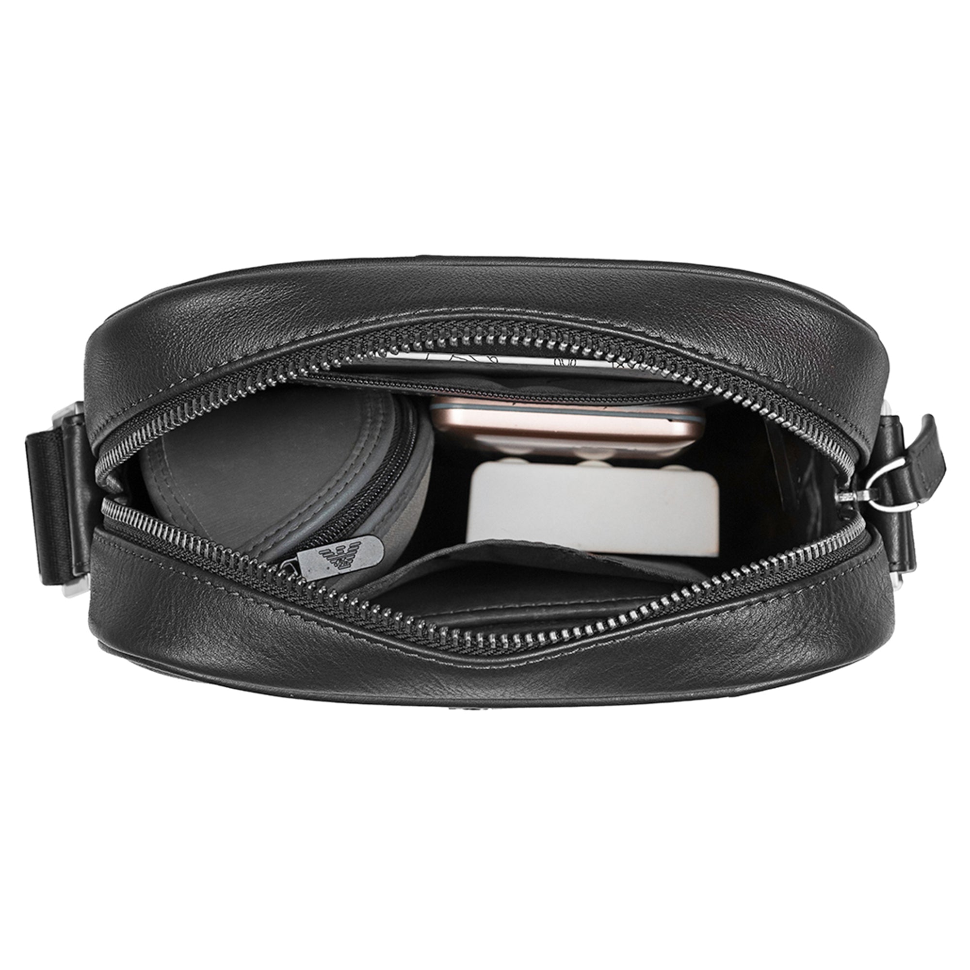 Men's leather shoulder bag

