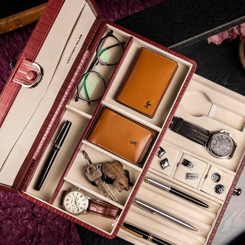 Leather Overnighter Box 