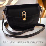 Moon Everyday | Sling Bag for Women | 100% Genuine Leather | Color: Black