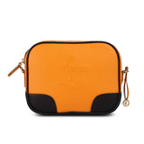 Candy One Leather Sling Bags for Women Color : Sufiano Orange