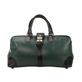 97 Leather Duffle Bag|Dual Color Combination Bag