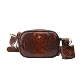 Candy Jr. Cross Body Bag | 100% Genuine Leather | Color: Brown
