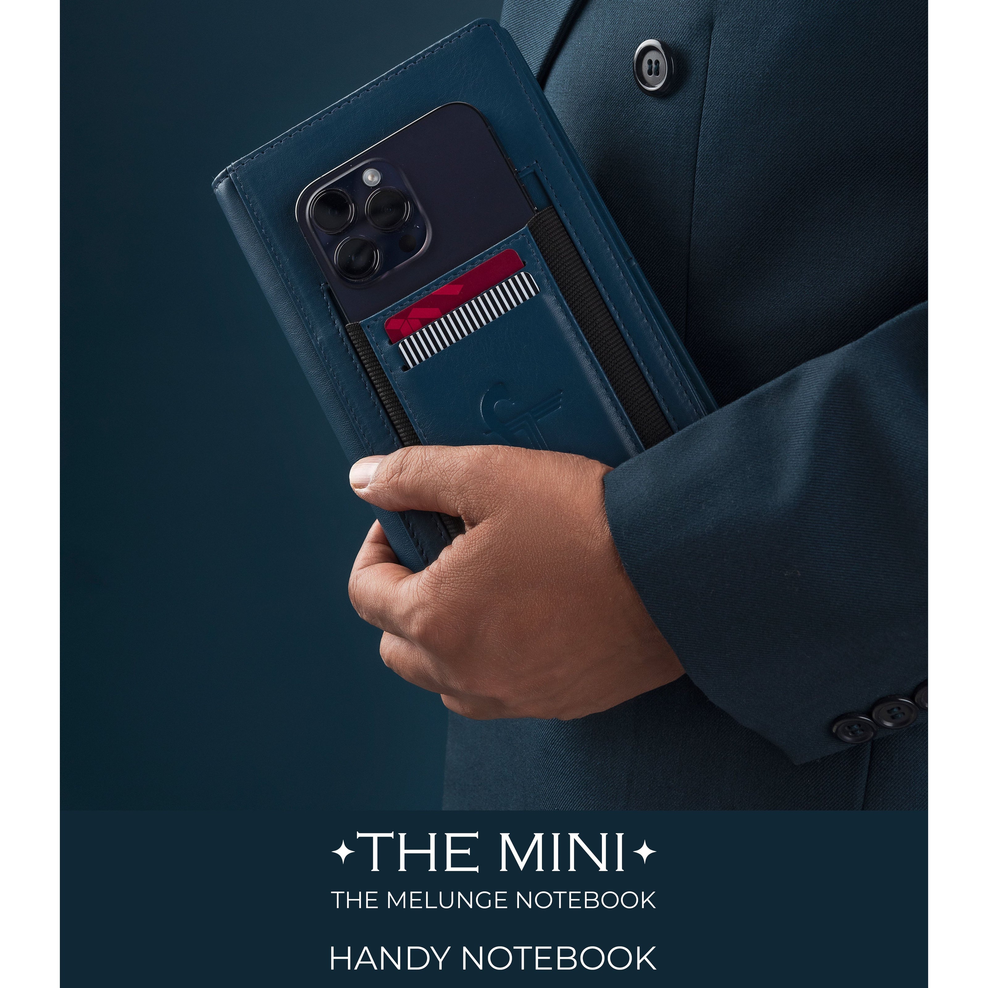 The Mini Melunge Luxury Pure Leather Notebook | Premium Leather Diary