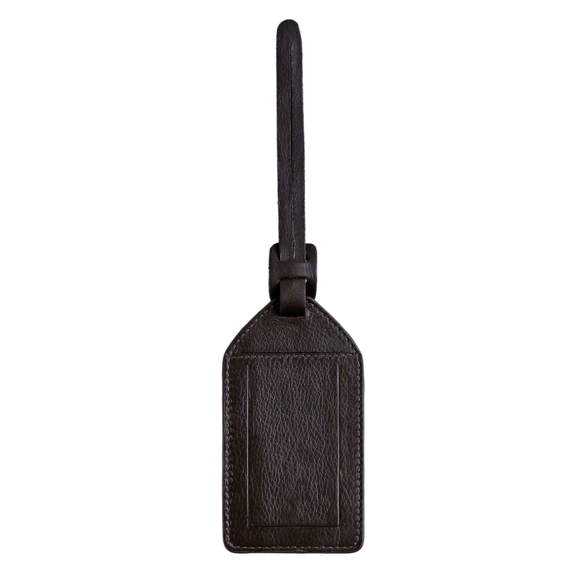 Leather Talks Luggage Tag | Personalized Travel Companion | Color: Nappa Black, Blue, Green, Cherry, Rama Green, Brown Leather Talks