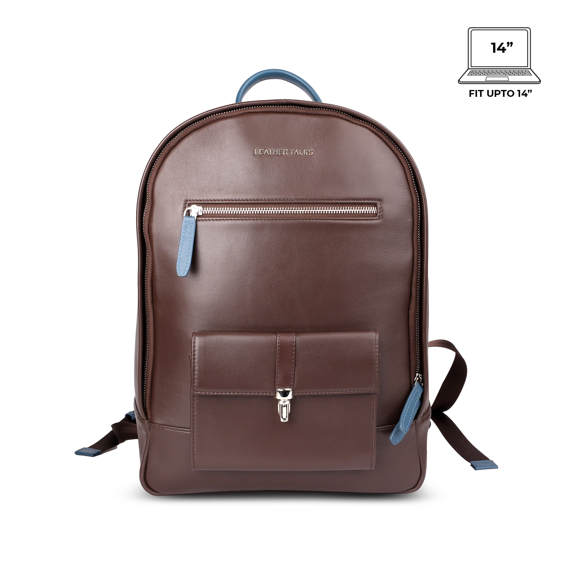 Premium leather backpack