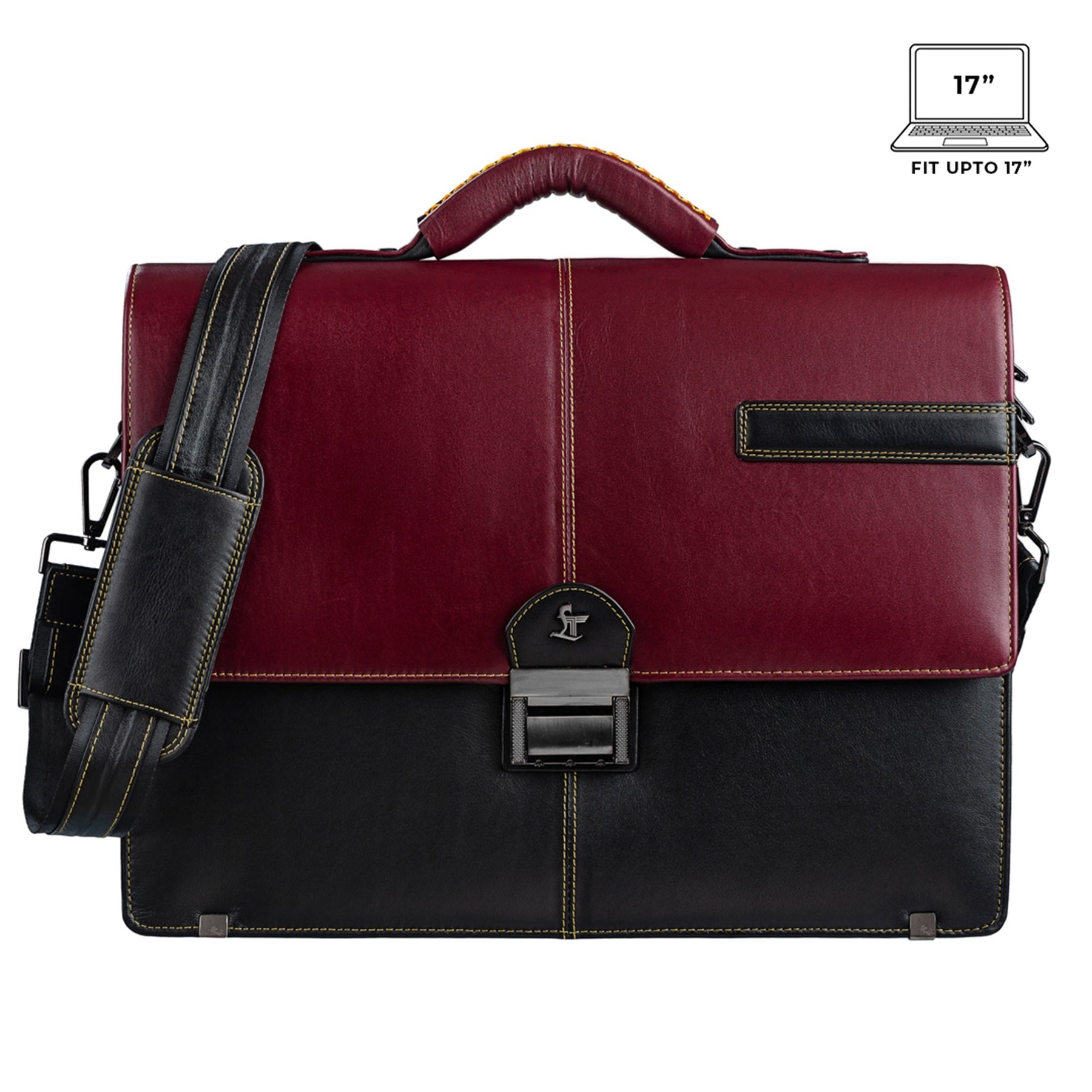 Leather Office Bags For Men Pure Leather Lifetime Warranty