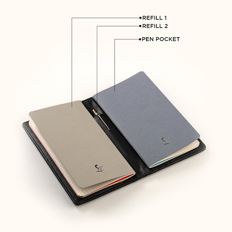 Leather Mini Notebook 