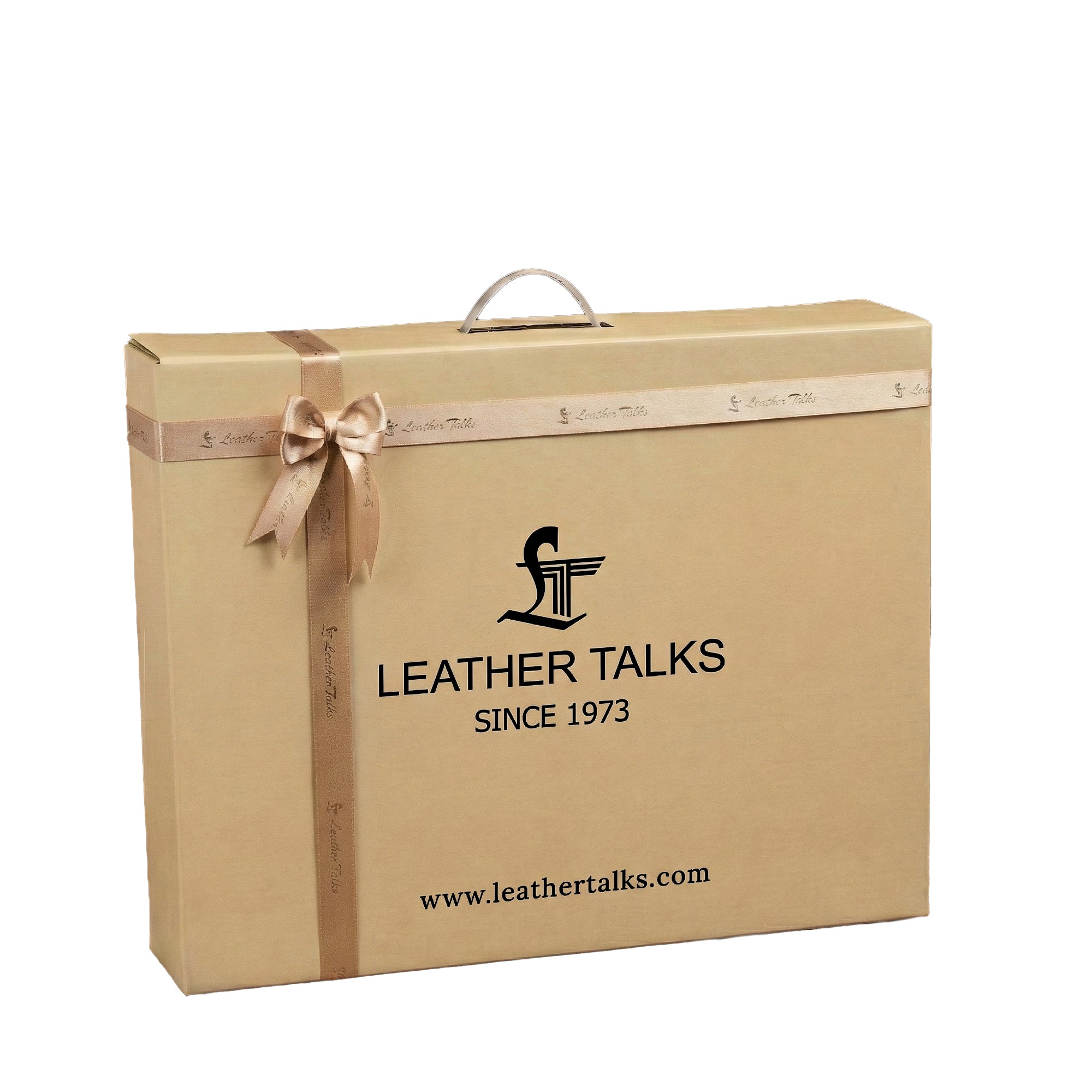 Austin Genuine Leather Folio Bag for Men | Premium Office Laptop Bag | Stylish Business Bag | Color:  Brown Leather Talks