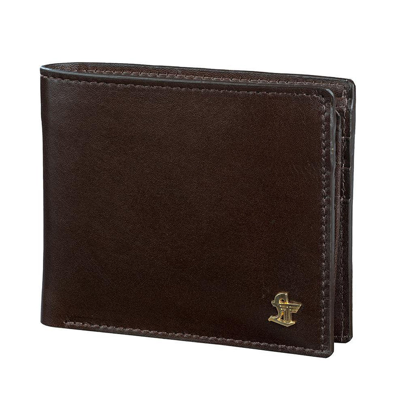 Markas Gents Wallet | Leather Wallet for Men | 100% Genuine Leather | Color: Brown