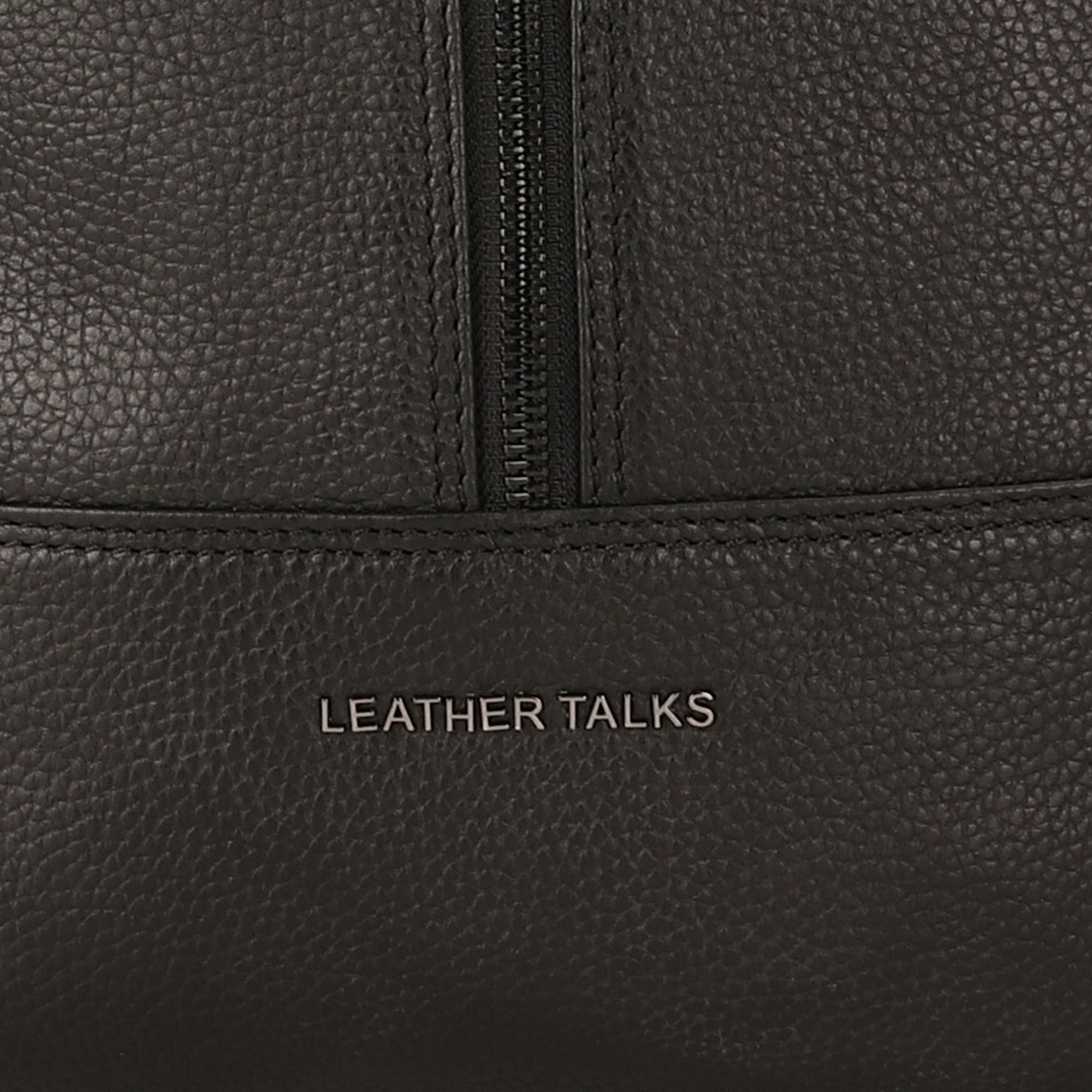 MarcoPolo Travel Duffle Bag| Colour: Black & Brown LeatherTalks