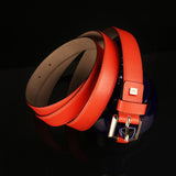 Candy Ladies Belt | Leather Belt for Women | 100% Genuine Leather | Color: Sunset