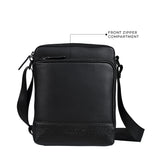 Men’s Bag IV |  Men's Leather Messenger Bag | Colour - Black | 100% Genuine Leather