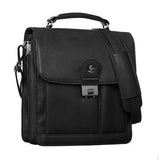 Men's Bag V | Leather Messenger Bag For Men | Colour : Black