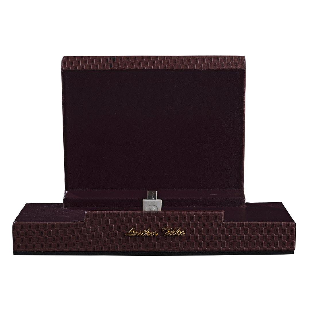 Leather I-Pad/Tab Stand - Leather Talks 