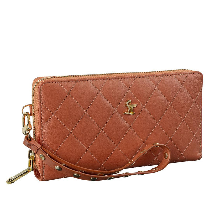 Genuine leather ladies wallet