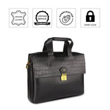 Ruvido II Portfolio Bag with Combination Lock