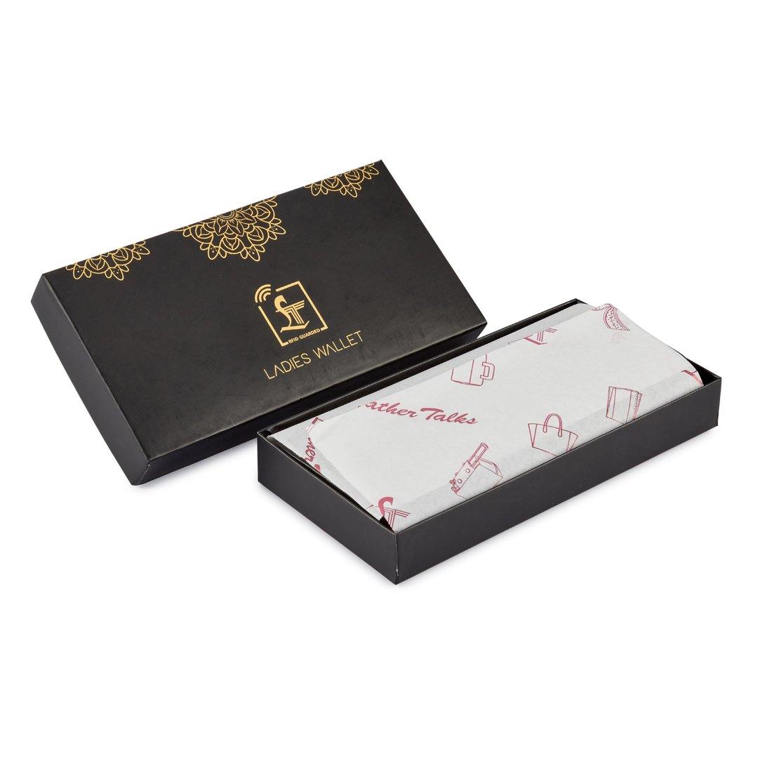 LT RFID Guarded Ladies Wallet - Leather Talks 