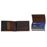 Seagram + Horizontal Steel Card Case Gift Set - Leather Talks 