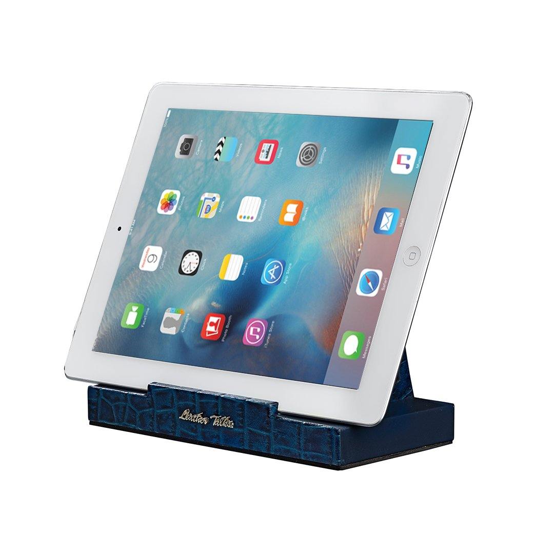 Leather I-Pad/Tab Stand - Leather Talks 