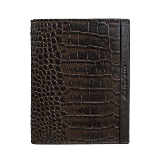 Ambient Passport Cover with Wallet - Leather Talks 