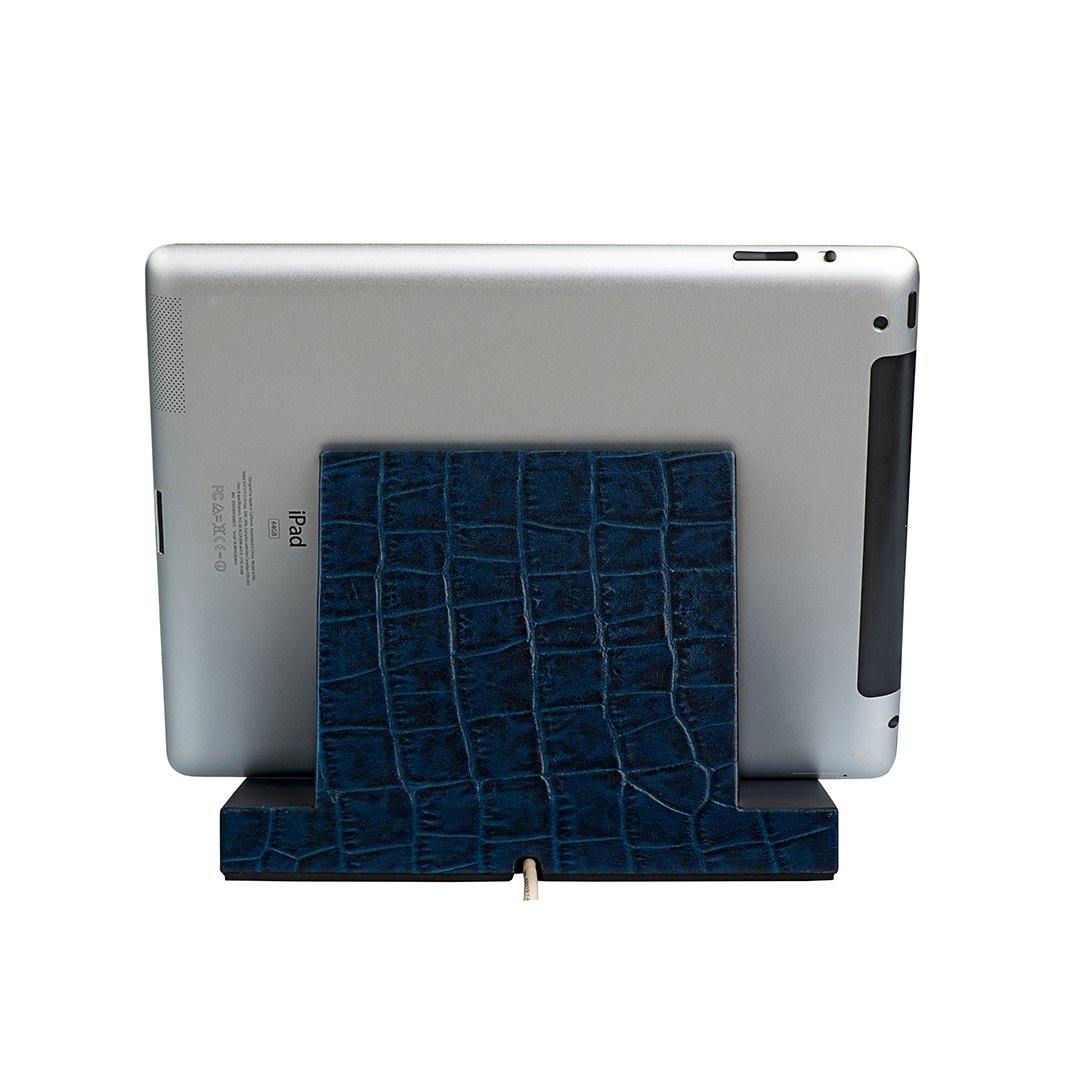Leather I-Pad/Tab Stand - Leather Talks 