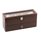 watch box with 10 watch compartments