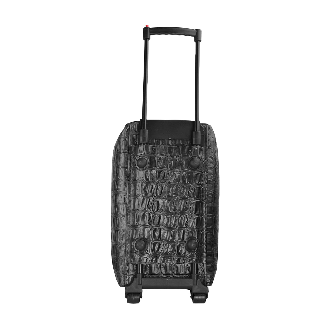 Duffle Bag with Trolley Leather Talks 