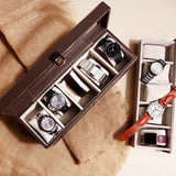 premium leather watch box