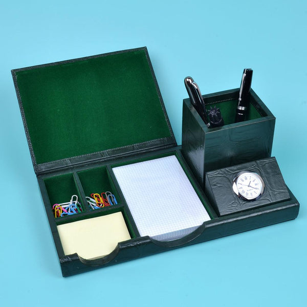 Comes with desktop watch and slip tray 