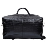 Genuine Leather Trolley Bag  - Leather Talks 