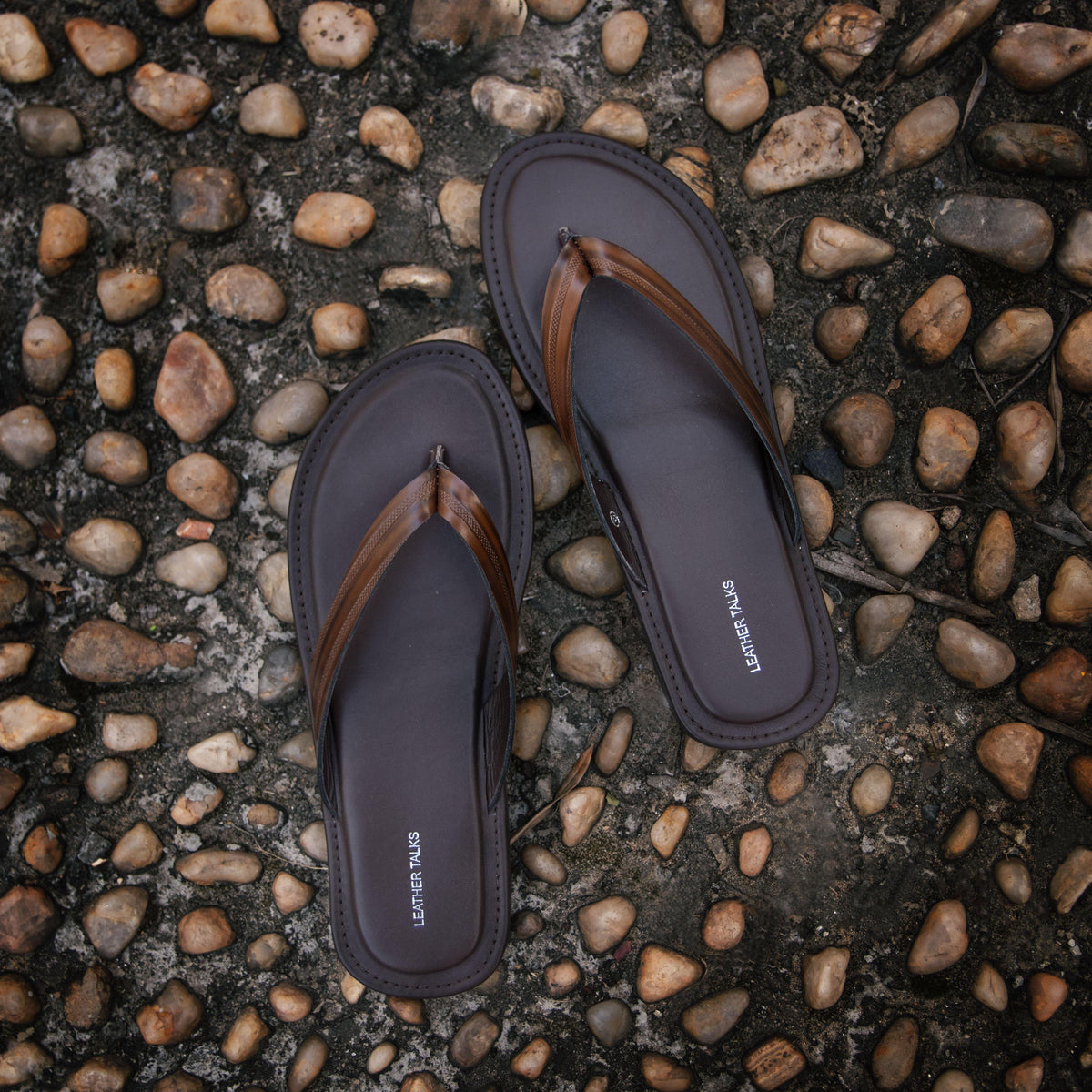 Italian VT Stripe Slippers