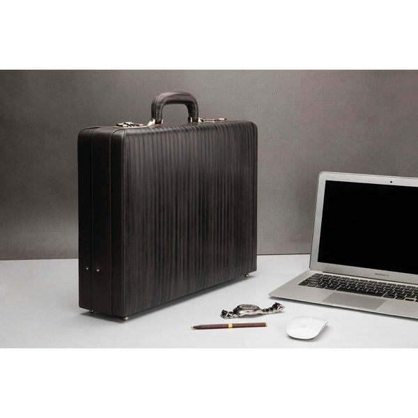 Men’s Leather Attache  Briefcase - Leather Talks 